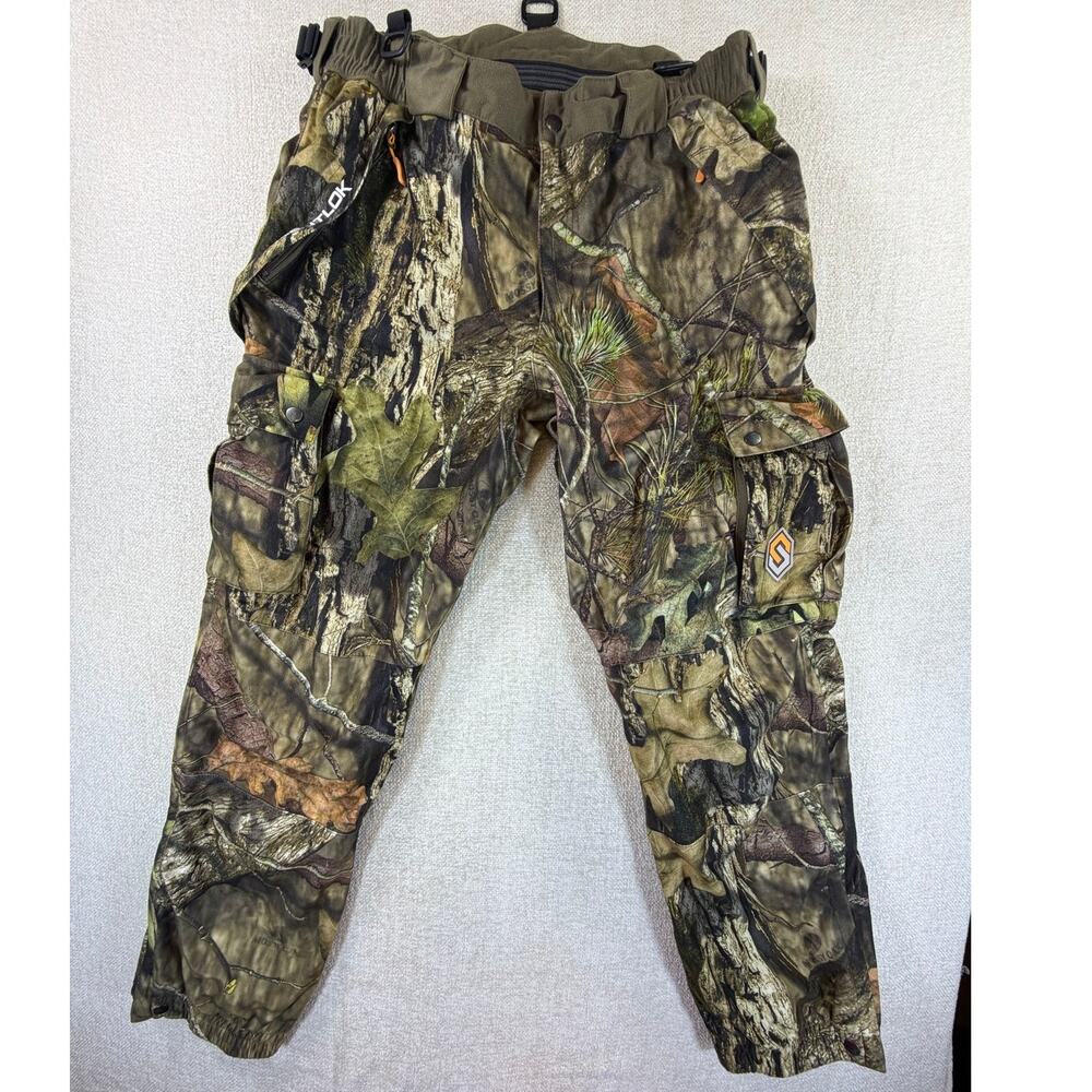 ScentLok Mens XL Camo Morphic V2 Waterproof Mossy Oak Hunting Pants Outdoor Gear